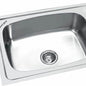 SINCORE SPLASH 24X18 LARGE S S SINK MATT