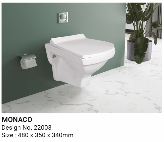 ARIC 22003 MONACO WALL HUNG CLOSET